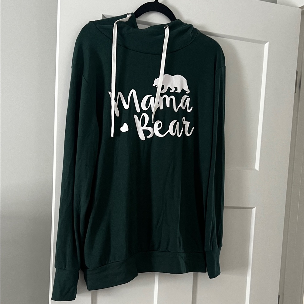 Amazon Dark Green Cowl Neck Sweater